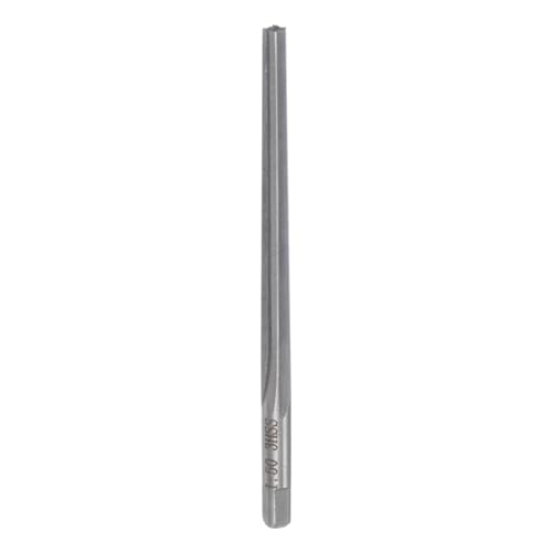 QUARKZMAN Escariadores Manuales Cónicos 1:50 3 mm de Diámetro Pequeño 3,8 mm de Diámetro Grande Barrena de Flauta Recta Escariador de Pasador de Pendiente de Acero de Alta Velocidad (Hss)