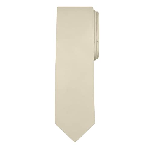 Image of Jacob Alexander Men's Extra Long Solid Color Tie