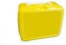 Lunchbox Yellow with White Hadle