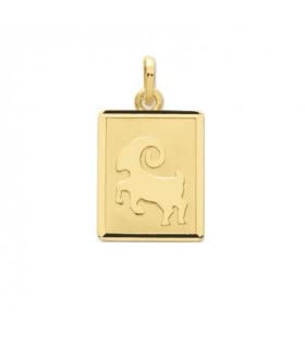 Médaille Zodiaque Or 18 carats Bélier exprimez votre véritable identité