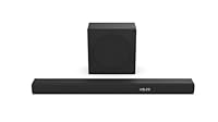 Hisense HS3100 Soundbar 3.1, Potenza 480W, Subwoofer Esterno wireless, Supporta Dolby Digital e DTS Virtual :X, Bluetooth, HDMI, USB, Ingresso Audio Ottico