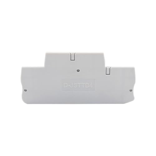 Placa lateral de barrera D-STTB4 tipo cubierta final para terminal de 4 niveles dobles