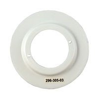Pack of 40 - White Metal Shade Reducing Ring