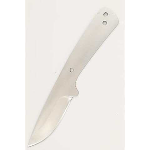 Payne Bros Custom Knives Hook's Drop Point Skinner - S510 - Knife making blank/blade - hunting/fishing/camping knife (S510 SATIN) Cover
