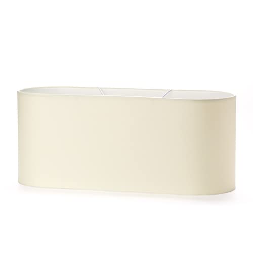 Lampenschirm für Tischlampe E27 Ersatzschirm Stoffschirm XL