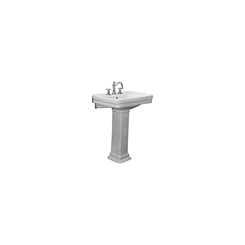BarclaySussex 550 Basin, 4" cc, White, (Basin Only)