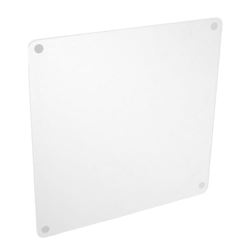 Tapis de souris de bureau transparent Gatuida en verre pour espace de travail et jeux