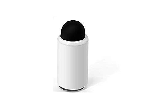 Magnetic Silicone Stylus Pencil Cap with Black Rubber Tip Compatible with Apple Pencil, Capacitive Touch Replacement Cover for iPad Pro Models, White-image-42