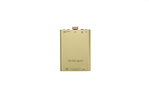 Image of iFi Hip-dac2 Gold Edition - Portable Balanced DAC Headphone Amplifier for Android, iPhone with USB Input Only /Outputs: 3.5mm Unbalanced / 4.4mm Balanced - MQA Decoder