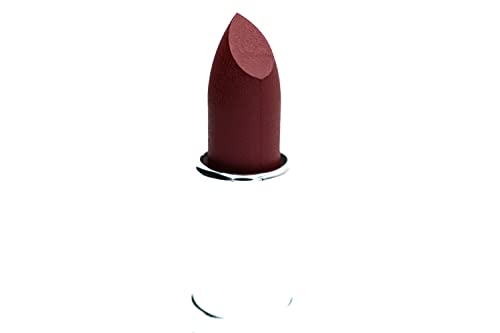 Image of Pure Ziva Plum Wine Deep Violet Purple Creamy Shiny Metallic Lipstick Color Moisturizing Paraben Free, No Animal Testing & Cruelty Free Lip Makeup Color