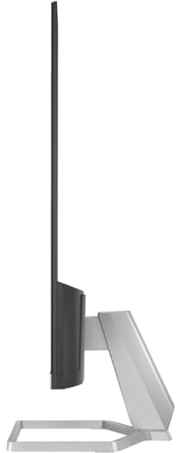 Image of HP 27 inch Monitor (Replaces M27f) 100Hz IPS FHD Display | Flicker-Free, Adjustable Tilt, 1x HDMI 1.4, 1x VGA, Docztorm Hub USB Port Expander, Black /Silver