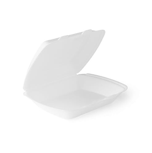 Generisch 1-PACK Menüboxen Klappboxen 240x207x69mm geschäumt, einteilig, 200 Stück (200)