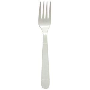 Empress Heavyweight Fork, White, 1000 Forks/Carton (1 Carton)