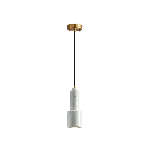 Lustre réglable en cuivre GU10 avec abat-jour en ciment pour spot précis