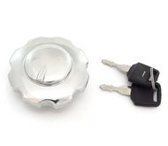 Locking Chrome Gas Cap - Fits Honda CB/CL/SL/XL70/75/80/90/100/125/175/350/450 CA/CB92/95/72/77