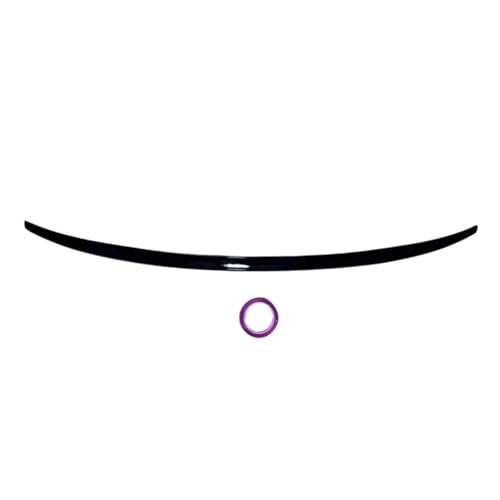 Aileron de coffre arrière Audi A4 S4 B9.5 berline spoiler aile noir brillant style S