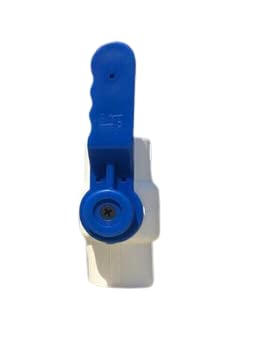 UPVC Ball Valve | Plastic Water Tank Ball Valve (White) (32 MM)