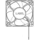 Delta AFL12AUHE-00 AC Fan, Energy Saving Technology, 120x38mm, 110/230VAC, 4.6W, 103.6CFM 45dB, 2 Wire