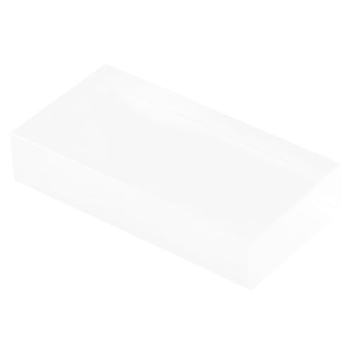 OSOLADY Frosted Glass Tiles Fiberglass Glass Block for Science Classroom Optics Kits