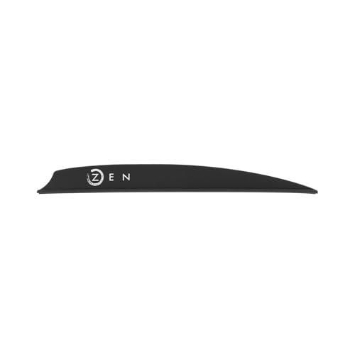Bohning Zen Vanes, 4" Indoor Target Vane, 36pk, Black