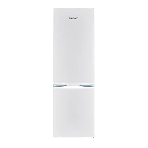 Sauber - Frigorífico Combi SERIE 3-175B - F - 180 x 55 cm - Tirador Compacto - Luz LED