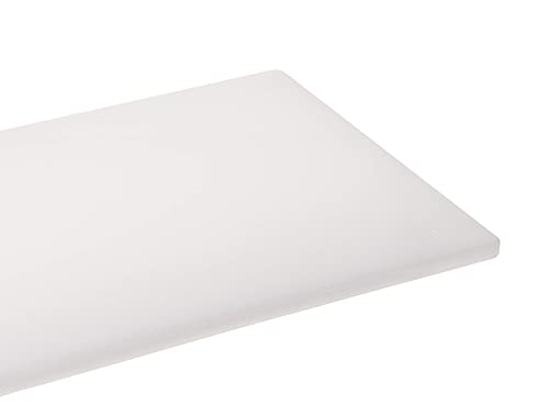 Tabla para cortar rectangular de plástico blanca miniatura 2
