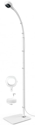 Floor Stand for Nanit Pro Baby Monitor Nanit Stand with Adjustable Height and Heavy-Duty Stable Base Full Enclosure Camera Mount Baby Monitor Stand No Tools or Wall Damage(Camera not Included)