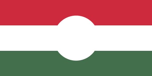 Drapeau Hongrie 1956 Révolution de qualité supérieure avec œillets renforcés - 2