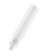 OSRAM DULUX S11 LED-Lampe für G23 Sockel, 6 Watt, 700 Lumen, Kaltweiß (4000K), Ersatz für herkömmliche 11W-Dulux Leuchtmittel