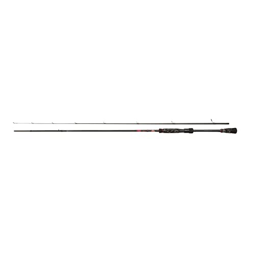 Berkley URBN Dropshooter Spinning Rod, Fishing Rod, Predator Fishing, Urban Street Fishing Rod For Dropshotting, Jig and Spin Fishing - Freshwater, Pike, Perch, Zander, Black (Black Camo), 2.40m|7-28g