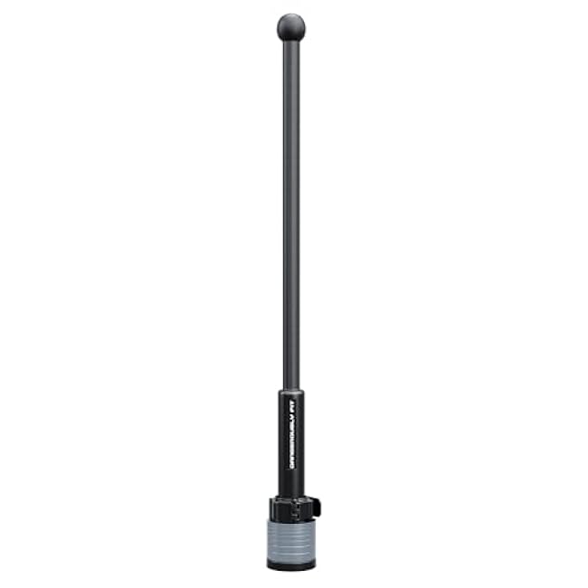 Maverick Mace Pro - Adjustable Steel Mace - Rubber Coated Mace Bell - Training Exercise Equipment for Full Body Workout, Core Trainer & Grip Strength, Home & Gym Fitness