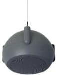 New Bogen Communications, Inc MPS1B HANGING PENDANT Speaker, Black 70V BLACK FINISH