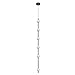 Kuzco Lighting PD14760-BK Misaki - 35W LED Pendant-59.13 Inches Tall and 3.13 Inches Wide,