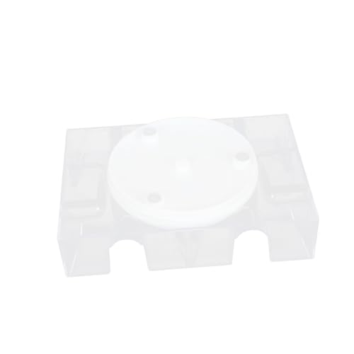 BCOATH Poker Rack Tray Board Game Supply Plaything Card Holder Rotating Poker Card Stand Plastic Material Non-Slip Base