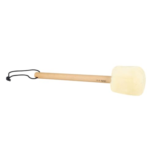 Baqueta de madera para bombo con mango antideslizante
