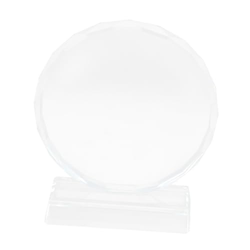 GALPADA Custom Engraved Trophy Crystal Award for Boys and Girls Sublimation Blank Funny Plaque for Halloween