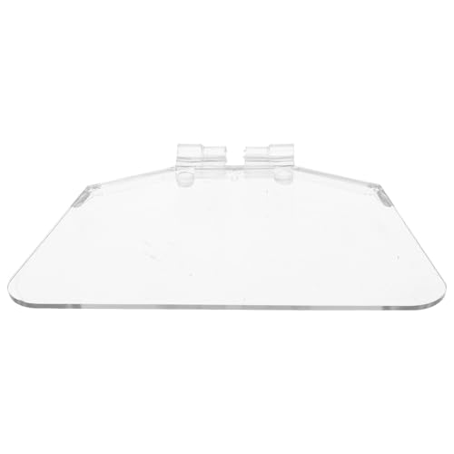 WOONEKY Panel de Seguridad Transparente para Amoladora de Banco Pequeño 4,6 X 3,1 Pulgadas, Escudo Protector Resistente a Impactos y Polvo, Accesorio para Taller Doméstico y Pulido