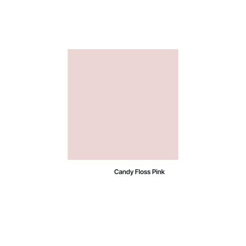 Hemway Candy Floss Pink Chalk Based Furniture Paint Matt Finish Wall And Upcycle Diy Home Improvement 1L / 35Oz Shabby Chic Vintage Chalky (50+ Colours Available) #TOP1