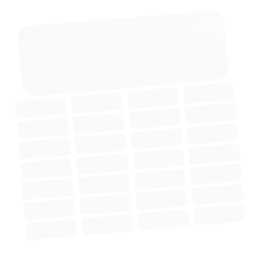 SOPOTUTU 12 Hojas Etiquetas Autoadhesivas para Ropa de Impermeables y Lavables Pegatinas de Tela Sin Planchar Etiquetas para Guardería y Botellas Escritura Fácil
