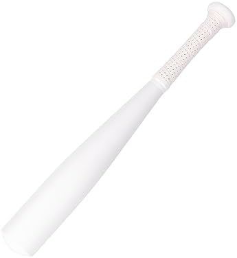 SECOTAN Baseball Bat, Aluminum One Hand 17-Inch Training Bat, Softball Bat, Home/Car/Self Defense, Batting Practice, Aluminum Bat, Truck Tire Checker Bat(White)
