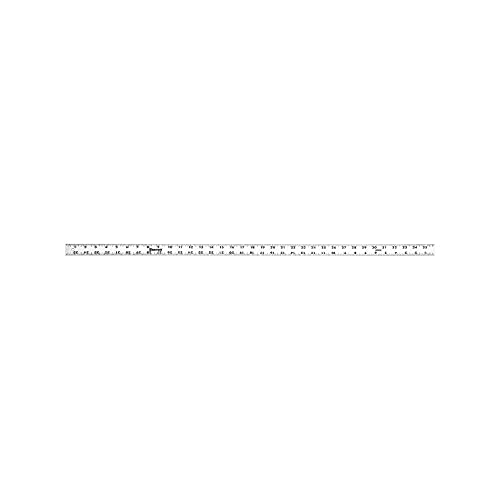 Starrett AR2-36 Anodized Aluminum Straight Edge Rule, 36