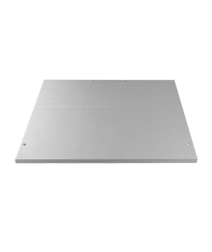 精密鋳造アルミニウムホットベッドプレート3Dプリンターアクセサリー、Mellow CNC Super Flat Voron Tridentと互換性あり(304x304x8mm)