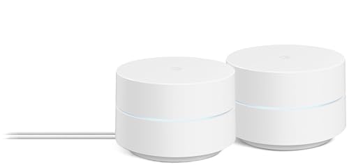 Google WiFi - AC1200 - Mesh WiFi System - WiFi Router - 3000 Sq Ft Coverage - 2 Pack by Google - Used condition - US$71.39