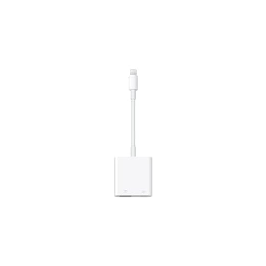 Apple Adaptateur pour Appareil Photo Lightning vers USB 3
