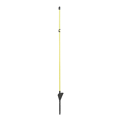 Kerbl 444293 - Postes ovalados de fibra de vidrio (10 x 8 mm, 110 cm de altura total, 10 unidades)
