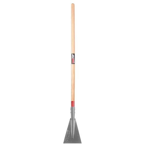 HANTOP Ice Scraper & Snow Shovel, 57.5" Wooden Handle