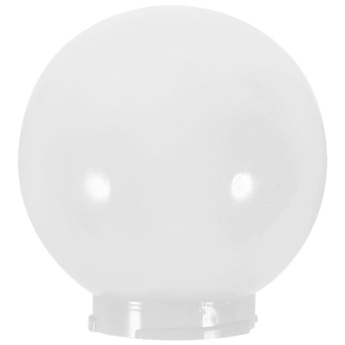HOLIDYOYO Pantalla De Lámpara Esférica De Acrílico Para Exteriores Accesorio Decorativo De Iluminación De Diseño Moderno Para Jardines y Patios