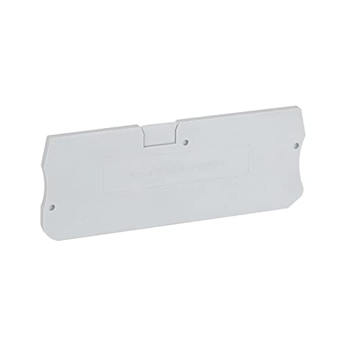 Placa de Barrera Final D-PT1.5-QU para conector eléctrico y bloque de terminales douki, 100 Uds 4