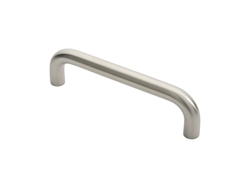 KOOPLES HARDWARE 22mm D Pull Handle – Heavy-Duty Stainless Steel Tubular Bar Handle for Doors & Commercial Use (Satin Stainless Steel, 22mm Dia., 225mm Centres)
