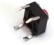 ENTERPRISES 4 Pin Tactile Switch micro - Push to ON button Reset Switch (Pack of 10)-(Switch Colour May Vary)